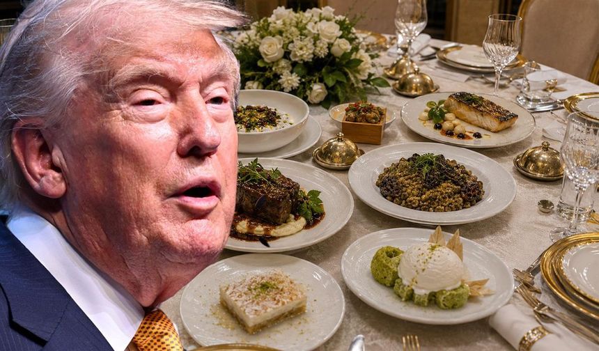 Tadı damağında kaldı, Trump Beyaz Saray için tarif istedi