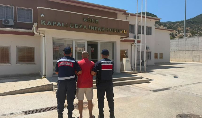 10 yıl hapis cezası bulunan hükümlü Kuşadası'nda yakalandı