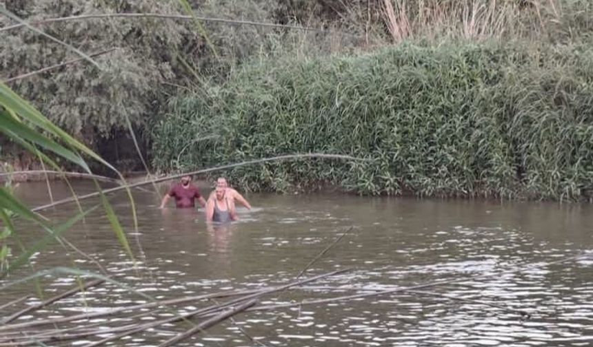 Menderes Nehri'ne giren iki çocuk kayboldu