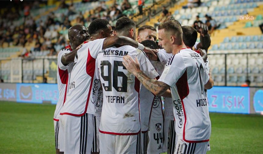 Gaziantep FK, Eyüpspor'u 1-0 mağlup etti