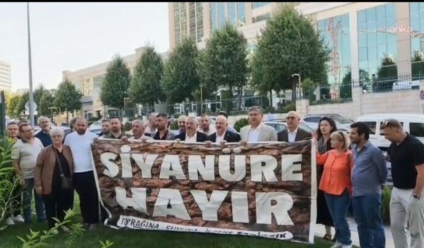 Artvin'de yapılmak istenen "siyanürlü projeye" tepki!