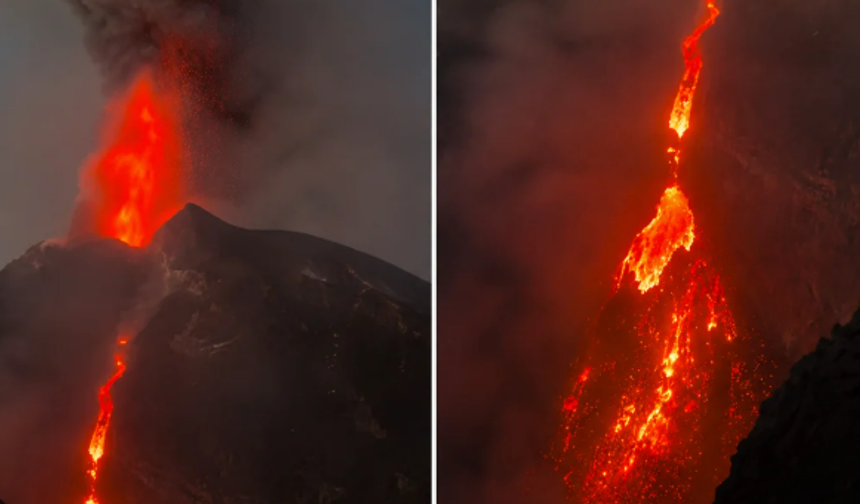 Etna Yanardağı yeniden patladı: Uçuşlar durduruldu