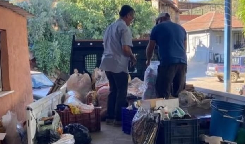 Yangın'dan etkilenen vatandaşları unutmadılar
