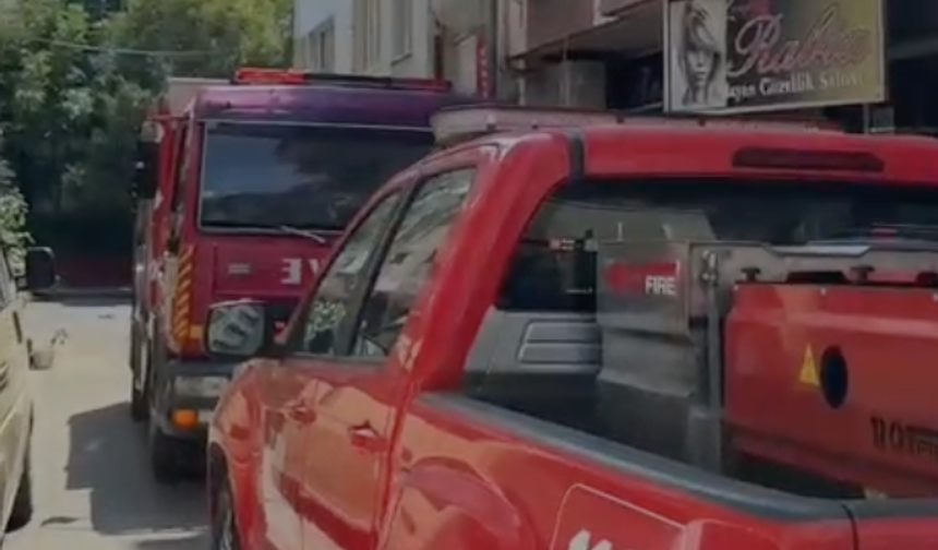 Efeler'de bir evde patlama! 3 yaralı