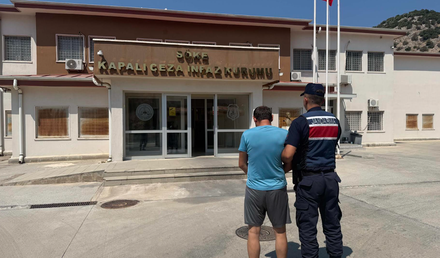 Söke’de hırsızlık suçundan aranan hükümlü yakalandı