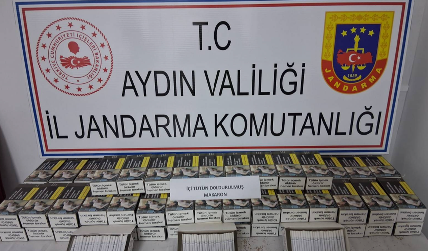 Selahattin Tüneli’nde kaçak makaron baskını