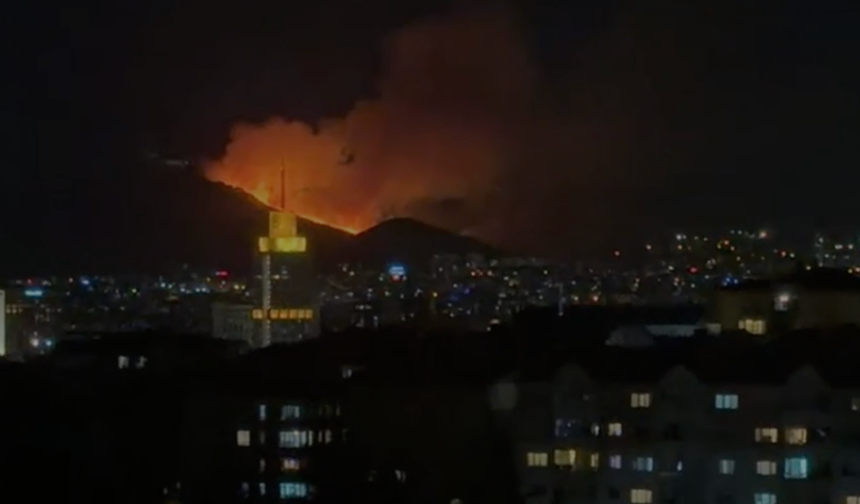Ankara Mamak’ta korkutan yangın!