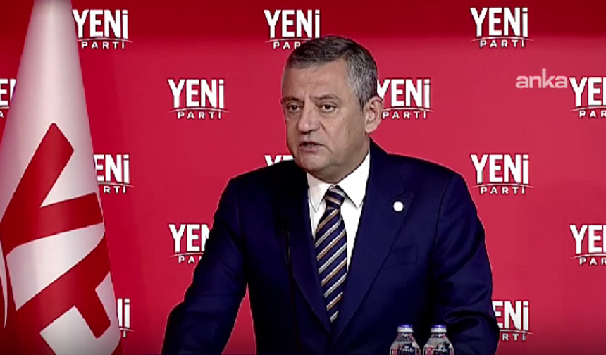 Özgür Özel: "'Ben Atatürk'ün partisinde muhalefetin başında durayım' derseniz millet alır, böyle yüzde 3'e bırakır"