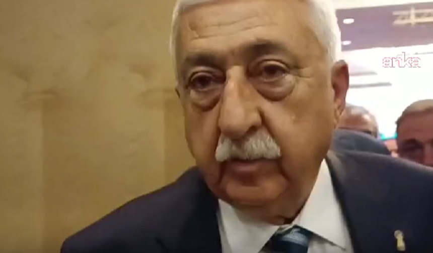 Bendevi Palandöken, TESK 22. Olağan Genel Kurulu'nda liste çıkarmayacağını bildirdi