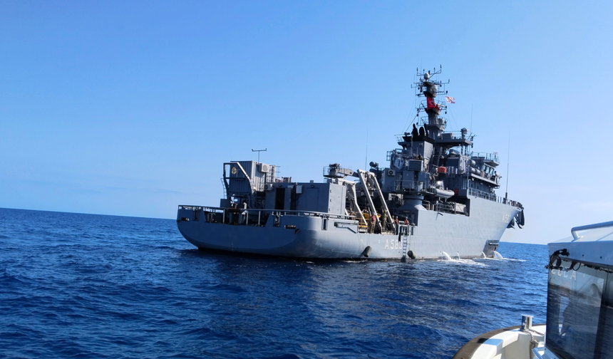 TCG Işın Gemisi, Girne'de kayıp 20 kişiyi arıyor