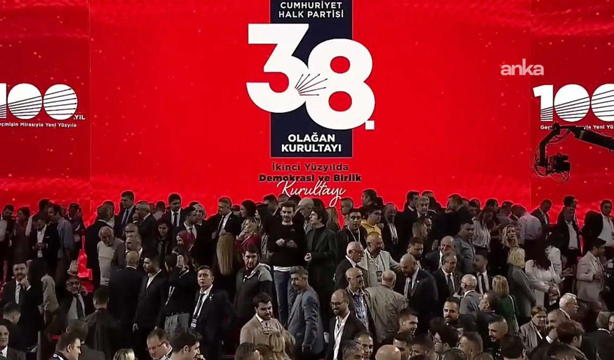 CHP'nin 38. Olağan Kurultayı'na ilişkin ceza davası ertelendi