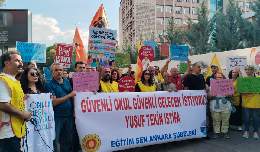 Eğitim-Sen'den Bakan Tekin'e tepki!