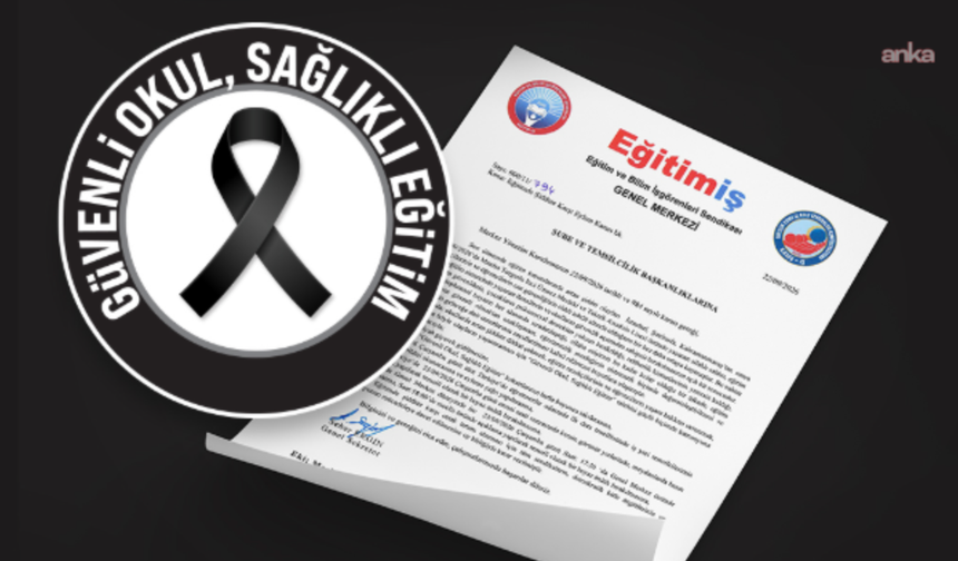 Eğitim-İş'ten eylem kararı: 23 Eylül'de derslere siyah giyinerek girilecek