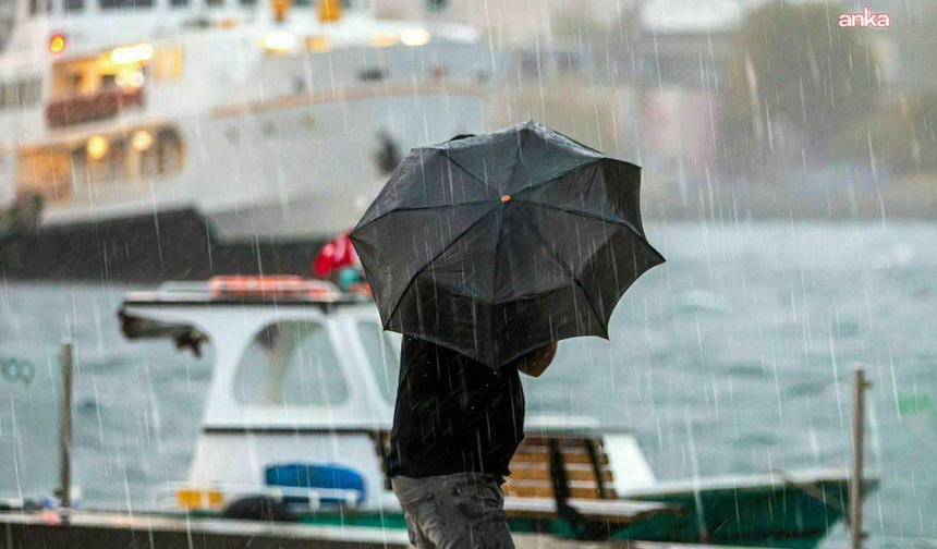 Meteoroloji'den 6 il için kuvvetli yağış uyarısı