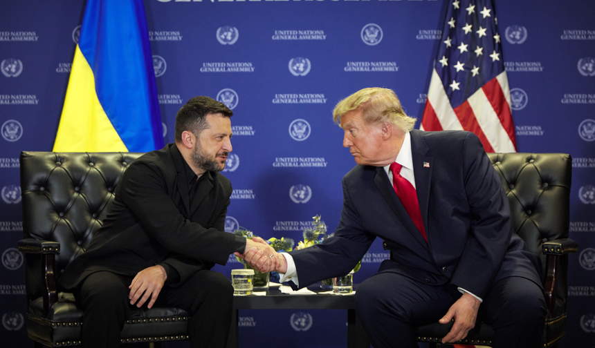 Zelenskiy, Trump ile görüştü