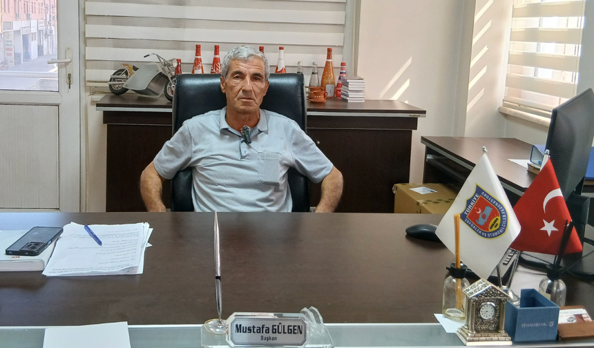 Karacasu Şoförler Odası Başkanı: "Belediye otobüsleri çalıştığı müddetçe üyeler para kazanmıyor"