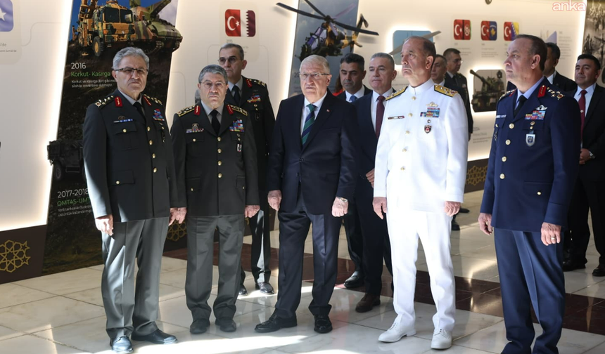 Bakan Güler, Kara Kuvvetleri Komutanlığı’nda inceleme ve denetlemede bulundu