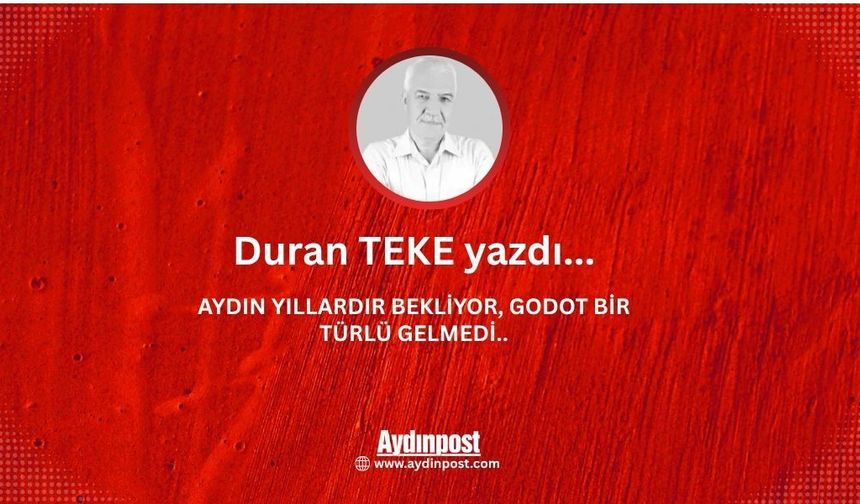 Aydın yıllardır bekliyor, Godot bir türlü gelmedi