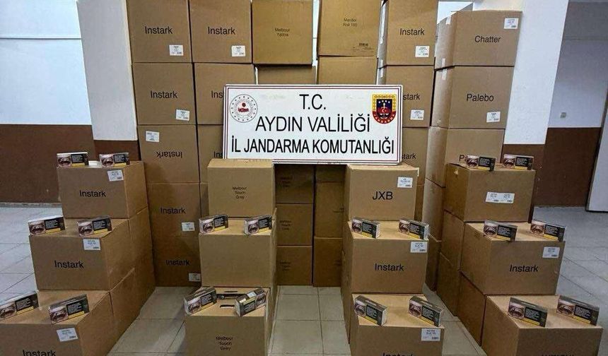 Köşk’te jandarmadan kaçak tütün operasyonu!