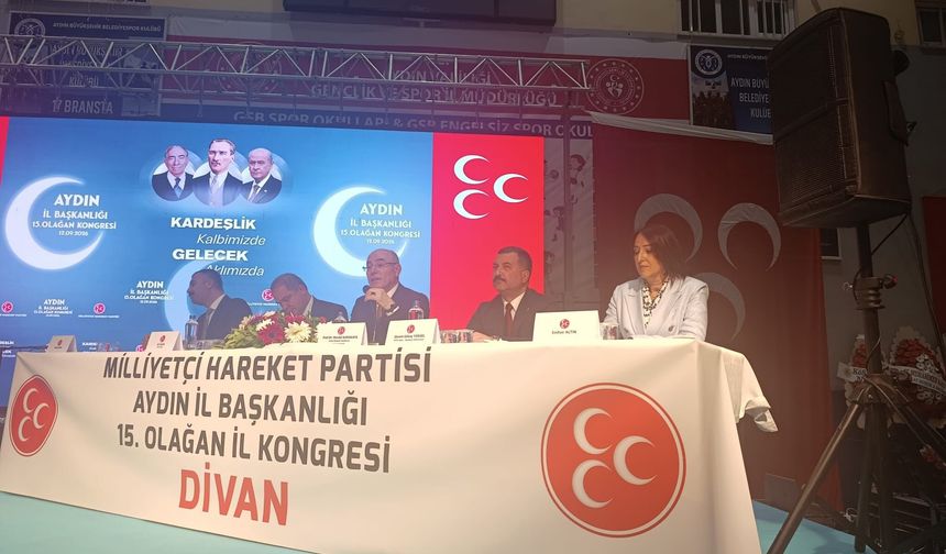 MHP Aydın’da teşkilat yeni dönem için toplandı