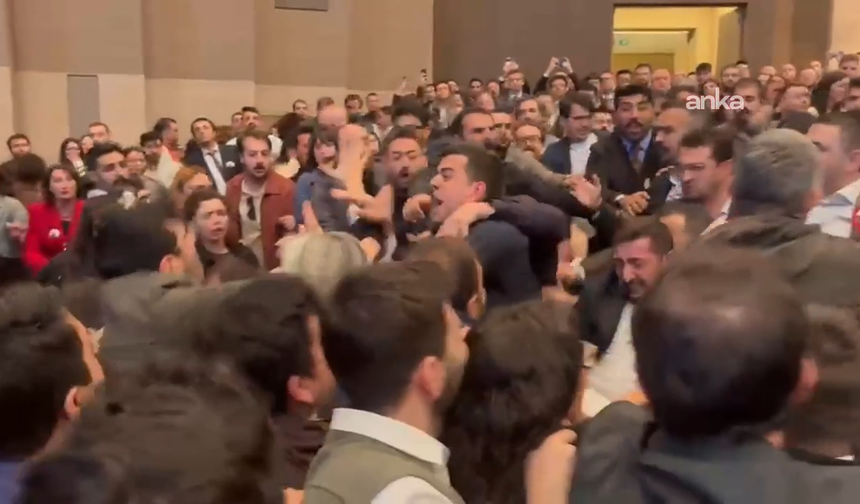 İstanbul Barosu seçiminde gerginlik yaşandı, genel kurula 15 dakika ara verildi