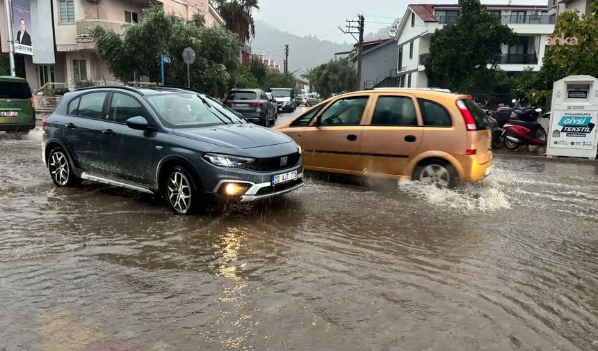 Marmaris’te metrekareye 134 kilogram yağış düştü