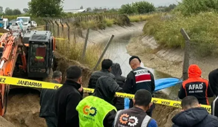 Aydın'da kanal kazısında göçük! 1 işçi hayatını kaybetti