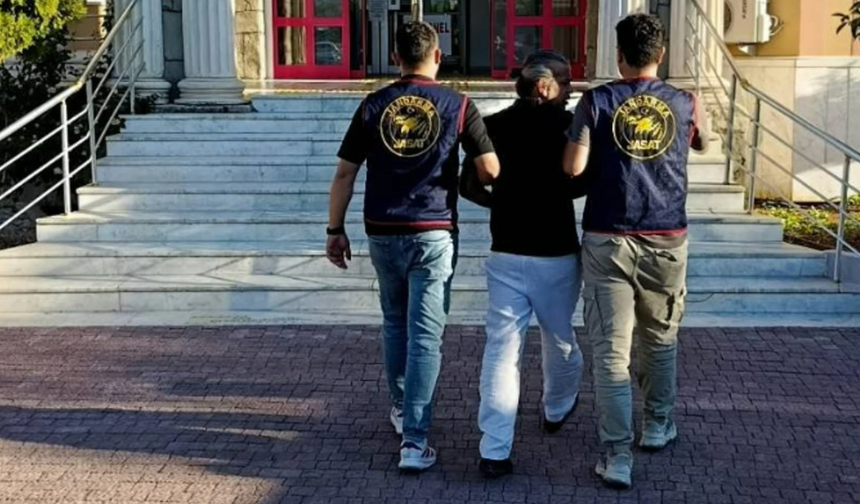 Didim’de 20 yıl hapis cezasıyla aranan şahıs yakalandı
