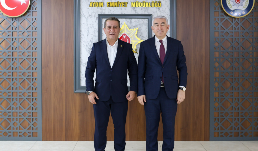 Başkan Yetişkin'den İl Emniyet Müdürü Karaduman'a ziyaret