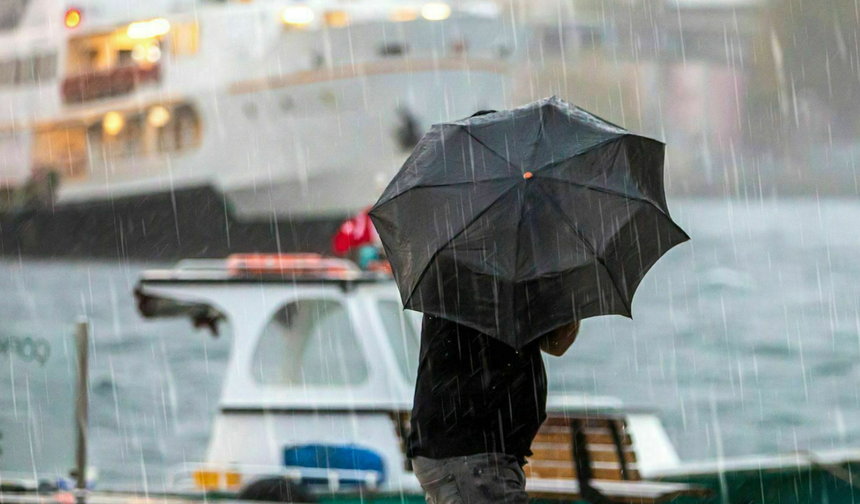 Meteorolojiden kuvvetli yağış ve fırtına uyarısı