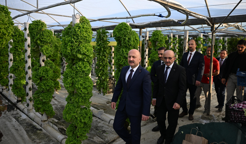 Vali Varol’dan ADÜ Ziraat Fakültesi uygulama alanlarına ziyaret