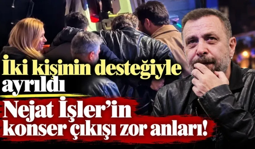 HARBİYE'DE GECE GÜZEL BAŞLADI, ZOR BİTTİ: NEJAT İŞLER İKİ KİŞİNİN DESTEĞİYLE AYRILDI!