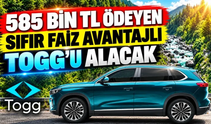 TOGG'DAN EKİM AYINA ÖZEL SIFIR FAİZLİ FİNANSMAN HAMLESİ: T10X VE T10F İÇİN DEV KAMPANYA BAŞLADI!