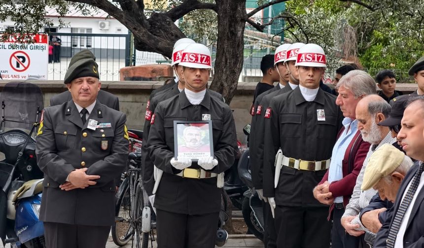 Gazi Tahir Güney Nazilli’de son yolculuğuna uğurlandı