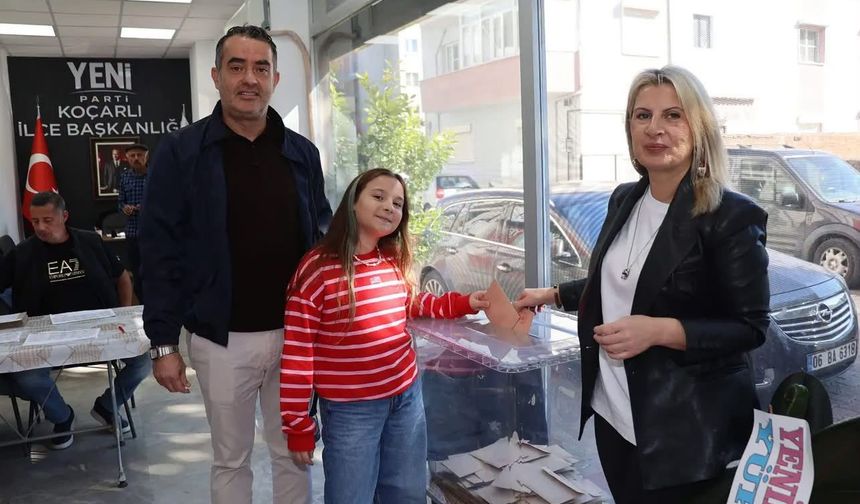 Koçarlı Belediye Başkanı Özgür Arıcı oy kullandı!