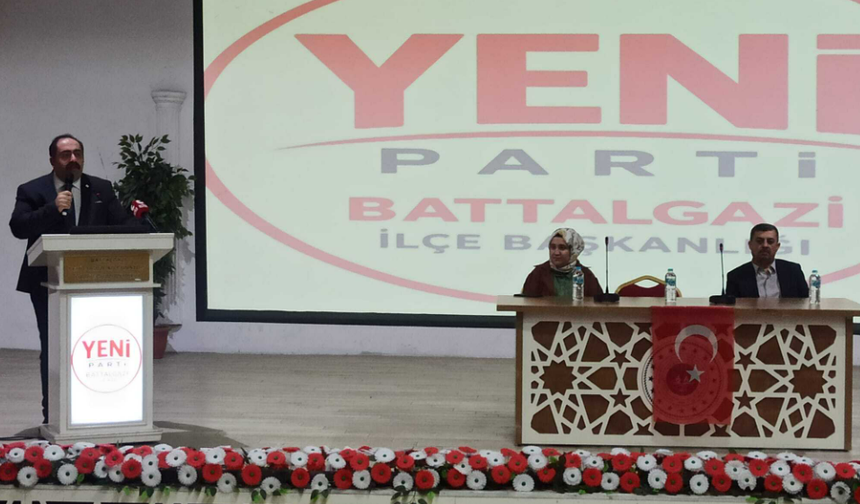 YENİ Parti Malatya İl Başkanı Yıldız: "Herkesi YENİ Parti'ye davet ediyorum"